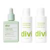 Divi Healthy Hair Goals Mini Kit, Scalp Serum for Thinning Hair 15ml + Volumizing Shampoo Travel Size 2oz + Volumizing Conditioner Travel Size 2oz, 3 Piece Set view 1