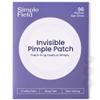 SimpleField Pimple Patches for Face (96 Count). Invisible Hydrocolloid Acne Patch for Blemishes, Zits, and Breakouts. Easy-to-Use Spot Cover for Day & Night, One Size - Medium (12mm) view 1