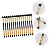 HAPINARY 15pcs Eye Makeup Brush Set Eye Shadow Applicators Double-sided Sticks Comfortable Material for Sensitive Skin for Travel Daily Use view 4