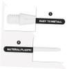 WOONEKY Board Accessories 50pcs Soft Heads Creative Needles Wear-Resistant Points view 3