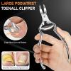 7PCS Ingrown Toenail Removal Kit, Professional Pedicure Tools for Feet, Toe Nail Clippers & Pedicure Knife Set with Corn Removers, Foot Scraper, Callus Shaver, Calloused Feet, Cuticle Remover Tool view 2