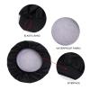 1pcs Women Waterproof Bath Hat Elastic Shower Hair Covers Bathing Caps Beanie Beauty Perm Cap Hair Bathroom(Blue) view 3