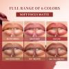 6 Pcs Gradient Lip Liner and Lipstick Combo Set - 2-in-1 Ombre Lipstick & Brown Lip Liner Duo - Waterproof, Long-Lasting, Matte Finish - Smudge-Proof, Full Coverage Lip Kit for Fuller & Plumper Lips view 3