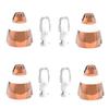 Eyebrow Hair Remover Replacement Heads with Painless Replacement Blades Compatible with Flawless Facial Eyebrow Hair Remover, Perfect for Beauty Enthusiasts Daily Use (Rose Gold, 4 Pack) view 1
