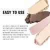4 Colors Beige Nude Brown Pink Yellow Eye Shadow Powder Palette Makeup, Neutral Travel Matte Shimmer Creme QuadsEyeshadow Palette for Women Highly Pigmented Waterproof, paleta de sombras de ojos 01 view 3