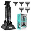 DSP Hair Trimmer for Men, Beard Trimmer, Cordless USB Rechargeable Barber Trimmer DLC, Speeds Adjustable, Travel Lock, Low Noise with Charging Base view 1