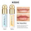 KISSIO Plumping Lip Gloss,Plumping,Moisturize and Elasticity,Lip Plumper and Lip Care for Day and Night Use,with Ginger,Peppermint and Jojoba Oil,Clear,10 ml view 2
