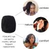Afro Kinky Bulk 100% Human Hair 8inch 30g/Pack Afro Kinky Curly Bulk Bundles Hair for Making/Repair Locs, Dreadlocks Braiding Hair ExtensionsDark Brown#8 Inch view 3