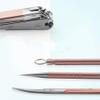 JKSVTF Manicure Set Nail Clippers Pedicure Kit 15 Pieces Stainless Steel Professional Nail Clippers Kit Grooming Kit Professional Pedicure Travel Tool Kit with A Portable Case view 3