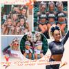 SEIKEA Cheer Ponytail Hair Piece, 10" Straight Tangle-Resistant Smooth Natural Cheerleader Hairpiece Ponytail Extension for Cheer Competition, Dance Black Brown with Dark Brown Highlights view 4