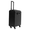 Xlsdlvcnxz Rolling Train Case with 3 Drawers Removable Tripod Combination Lock 4 Universal Wheels 44 lbs Capacity view 1
