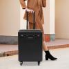 Xlsdlvcnxz Rolling Train Case with 3 Drawers Removable Tripod Combination Lock 4 Universal Wheels 44 lbs Capacity view 3
