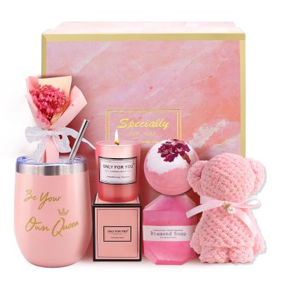 Gift Baskets for Women,10 PCS Spa Self Care Package for Birthday, Thank You, Get Well, Perfect Relaxation Gifts for Mom, Grandma,Sister, Best Friends,Christmas,Holiday, Valentines Day Presents for Her