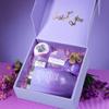 Birthday Gifts for Women - Christmas,Valentines Day,Birthday,Thanksgiving Day,Mothers Day Gifts - Unique Lavender Spa Basket Set Gift for Mom,Wife,Aunt,Daughter,Sister,Girlfriend,Her view 2