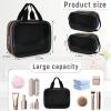 CNNINGYI Clear Makeup Bag, 3 Pcs of Translucent Cosmetic Bags Set, Transparent Fish Travel Makeup Pouch, Waterproof Cute Toiletry Bag for Women (Ocean Fish) view 2