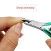 Cuticle Nipper Scissors Stainless Steel Manicure Colorful Dead Skin Remover Pedicure EagleBeak Pliers view 2