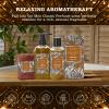 Christmas Spa Gift Basket, Bath Spa Kit for for Men Dad Birthday Bath Gifts Classic Perfume Bath Set for him, men's Shower Gift Basket mens personal care sets Man Bath Beard Spa Gift Baskets Mens Gift view 4