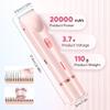Women's Shave Hair Remover, 2026 New 2-in-1Rechargeable, Eletctric, Waterproof&Easy Women's Body Shaver for Facial Face Lip Chin Underarm Legs (Pink) view 2
