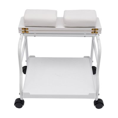 Dfmyhked Foot Bath Spa Trolley, Pedicure Foot Bath Trolley with 4 Wheels, Pedicure Cart Portable Pedicure Trolley Cart for Beauty Parlors, Medical Clinics, Hair Salons, Home Bathrooms