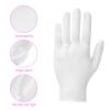 120 PCS White Cotton Gloves for Dry Hands White Cotton Gloves for Eczema Sleeping Cosmetic Moisturizing Eczema and Coin Jewelry Inspection Washable for Men and Women view 2