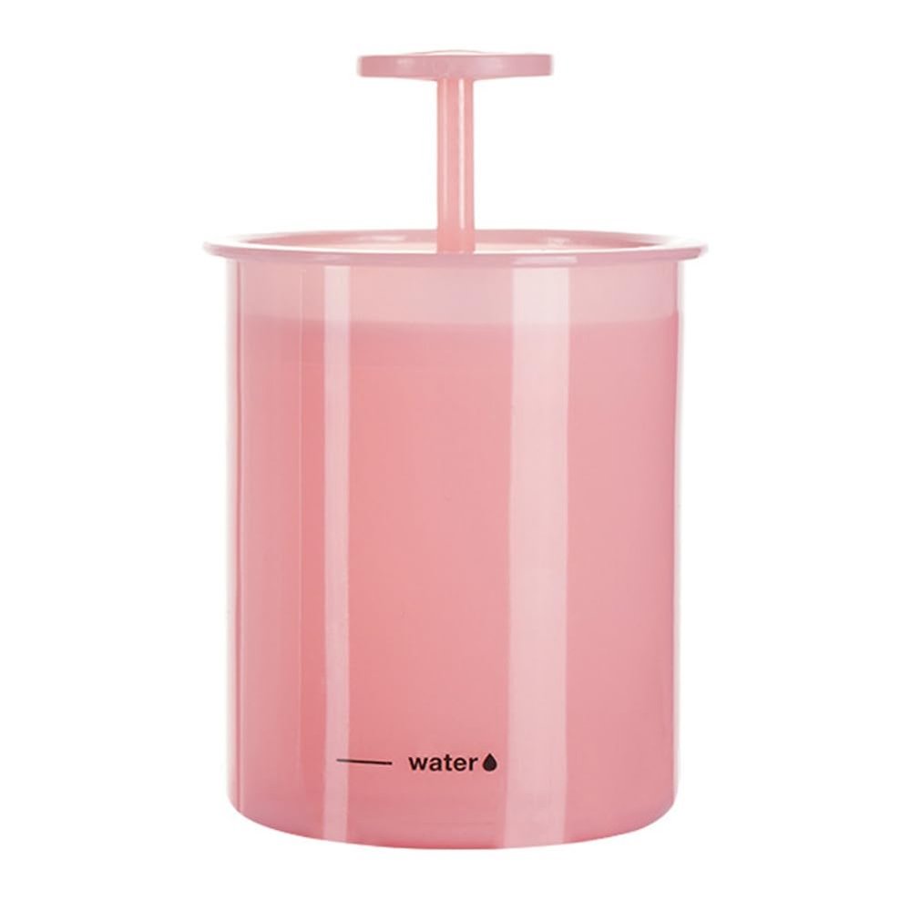 cukoekim Face Foam Maker 1 Pcs, Skin Care Soap Foam Maker, Face Washing Facial Cleanser Foaming Cup Cleansing Tool for Home Travel Pink