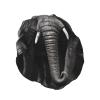 3d Gray Elephant Shower Cap For Women Reusable Double Layers Bathing Bath Cap Hair Caps Waterproof Elastic Band Ladies Spa Salon Shower Hat Hair Caps view 2