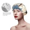 Airplane Flying Shower Cap For Women Reusable Double Layers Bathing Bath Cap Hair Caps Waterproof Elastic Band Ladies Spa Salon Shower Hat Hair Caps view 4