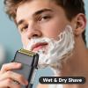 Foil Shavers for Men, Electric Razor Shaver Cordless Waterproof Wet Dry LED Display USB-C Rechargeable view 2