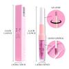 evpct Pink Metallic Glitter Lip Liner and Lipstick Combo Lip Gloss Stain Set Makeup for Women Long Lasting Waterproof 24, Rose Pink Metallic Shimmer Frosted Iridescent Glossy Liquid Lipstick 21 view 3