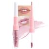 evpct Light Pink Metallic Shimmer Lip Liner and Lipstick Combo Lip Gloss Stain Set Makeup for Women Long Lasting Waterproof 24, Light Voilet Frosted Metallic Glitter Glossy Iridescent Liquid Lipstick view 2