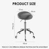 BXKCFYBSQ Saddle Stool,Ergonomic Hydraulic Rolling Swivel Stool Chair,Height Adjustable 55-70cm,for Massage Salon Hairdressers,Bearing Weight 440lbs(Black) view 2