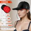 Irradiation Laser Hair Growth CapRed Light theray for Hair,Red Light Hair Growth Cap view 4