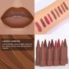 BINGBRUSH 2-in-1 Gradient Lip Liner & Lipstick Combo,2Pcs Matte Longwear Waterproof Lip Pencil with Cone Tip,Smudge Proof Crayon for Flawless Ombre Contour,Women's Long Lasting Makeup Set (01#&04) view 4