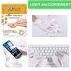 AWIWTOBQ 5 pack Hand Mask Moisturizing Glove, Hand Peel Mask Exfoliating Gloves, Hand Repair Glove for Dry Hands Treatment, Remove Dead Skin, Rough Skin, purple Honey Milk view 3
