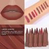 BINGBRUSH 2-in-1 Gradient Lip Liner & Lipstick Combo,2Pcs Matte Longwear Waterproof Lip Pencil with Cone Tip,Smudge Proof Crayon for Flawless Ombre Contour,Women's Long Lasting Makeup Set(02#&03) view 4