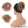 Bun, Wig Screw Hair Ring Women's Chemical Fiber High Temperature Silk Hair Accessories Hair Pack Messy Fluffy Faux Hair Ring for Women(Brown) view 2