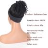 Bun, Wig Screw Hair Ring Women's Chemical Fiber High Temperature Silk Hair Accessories Hair Pack Messy Fluffy Faux Hair Ring for Women(Brown) view 4