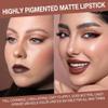BINGBRUSH 2-in-1 Gradient Lip Liner & Lipstick Combo,2Pcs Matte Longwear Waterproof Lip Pencil with Cone Tip,Smudge Proof Crayon for Flawless Ombre Contour,Women's Long Lasting Makeup Set(06#&07) view 3