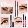 All in One Makeup Kit Makeup Set for Girls Includes18-Color Eyeshadow Palette Lip Gloss Brow Pencil Blush Concealer Foundation Mascara & Eyeliner with Travel-Friendly Tools for Everyday Glam view 4