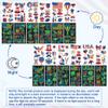 106 Packs 4th of July Decorations, 4th of July Glow in the Dark Tattoos, Multiple Styles Fourth of July Tattoos, Red White and Blue Decor Suitable for Patriotic Accessories Independence Day Supplies view 4