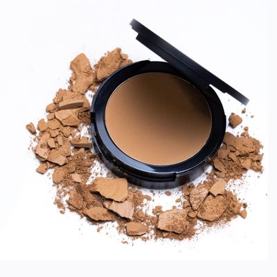 Koschiq Soft Matte Powder + Foundation 2-in-1 Compact with Oil Control & Blurring Effect | Longwear, Buildable Matte Finish | K-58. Medium deep with warm bronze undertone