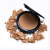 Koschiq Soft Matte Powder + Foundation  2-in-1 Compact with Oil Control & Blurring Effect | Longwear, Buildable Matte Finish | K-58. Medium deep with warm bronze undertone view 1
