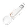 BIUDECO Nail Clippers with Magnifying Glass Fingernail Cutters for Manicure Nail Care view 3