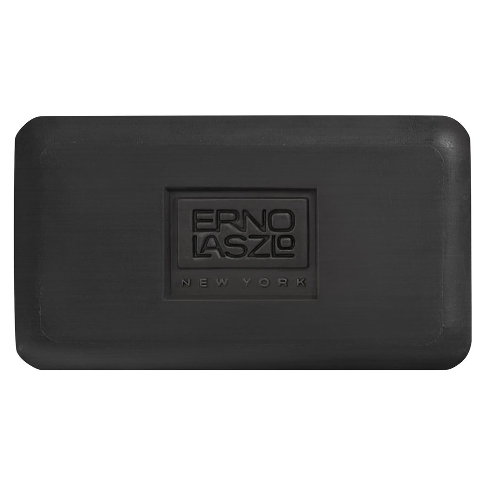 Erno Laszlo Dead Sea Mud Deep Cleansing Bar, Charcoal Black Face Soap3.4 oz