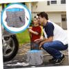 Cabilock Foldable Foot Bath Bucket Portable Outdoor Washing Tub for Fishing Travel and Car Cleaning Compact Design with Hanging for Easy Storage view 3
