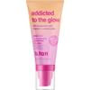 b.tan Gradual Self Tan Face Lotion | Addicted to the Glow - Daily Faical Tanning Cream for a Sunkissed Dark Bronze, Best Sunless Moisturizer, Hydrating Vitamin C, Travel Size, No Fake Tanner Smell view 1