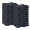 Avalon Towels Salon Towel - Grey Hand Towels Bulk Pack of 24-100% Cotton Absorbent Spa, Facial & Gym Towel for Working Out - 16x27 Inches (Not Bleach Proof) view 1
