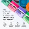 Style Factor Lock BOOSTER Twist & Grip Braid Gel (10.1 Oz.) with Marula Oil  Strong Hold, Flake-Free, Frizz-Free Hair Braiding Gel for Defined & Long-Lasting Twists, Locs & Braids view 2