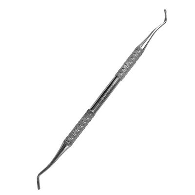 Double Sided Curette for ingrown toenails, Model PODO PRO. Ps Star 335PIdeal for Pedicure and Podiatry for ingrown toenails. Surgical Steel with Cobalt Alloy. Treatment Ingrown Toenail.