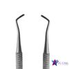 Double Sided Curette for ingrown toenails, Model PODO PRO. Ps Star 335PIdeal for Pedicure and Podiatry for ingrown toenails. Surgical Steel with Cobalt Alloy. Treatment Ingrown Toenail. view 2